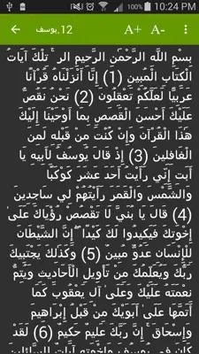 Quran android App screenshot 0